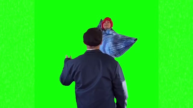 9 quid 2 ice creams green screen