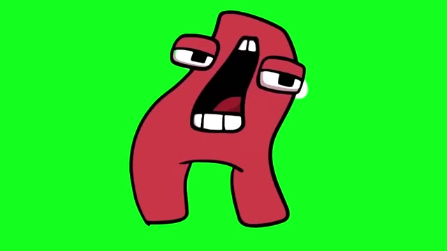 Alphabet Lore Just A green screen