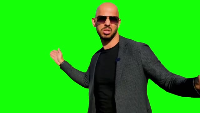 Andrew Tate Smack green screen