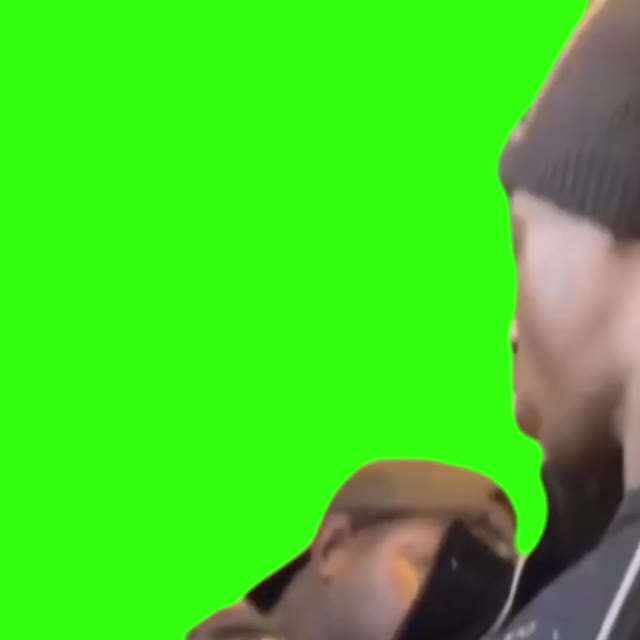 Angry Looks green screen