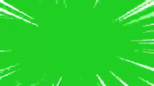 Anime Zoom  green screen