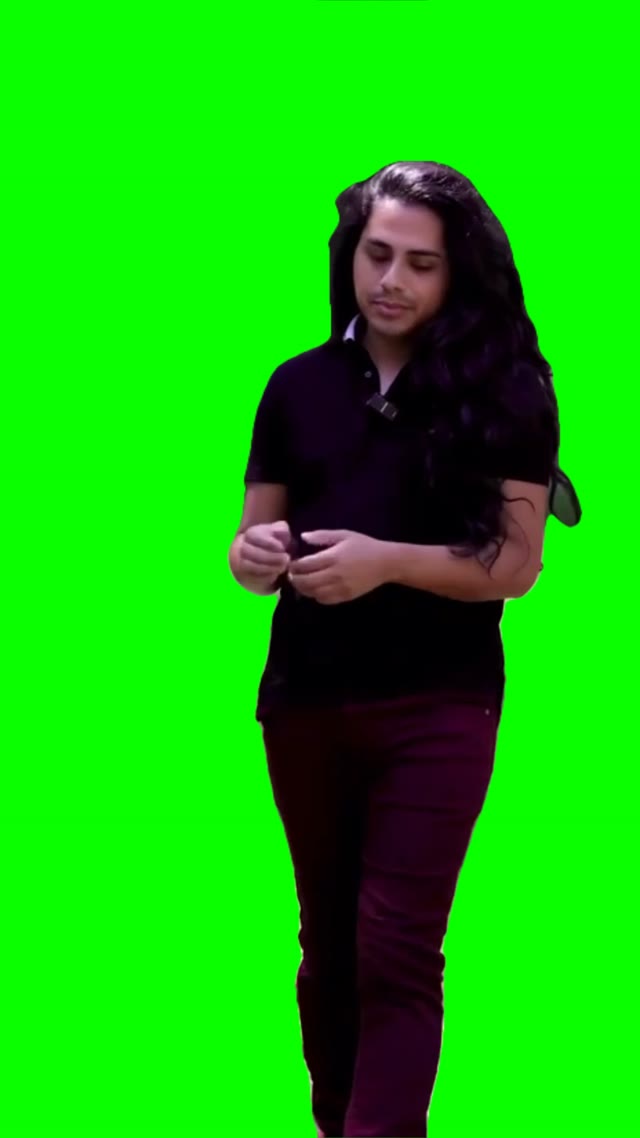 Are you worried Dont worry green screen