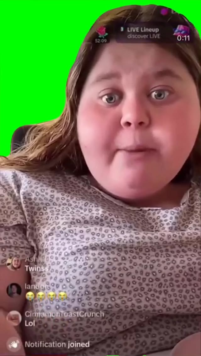 Ashley take it off now  green screen