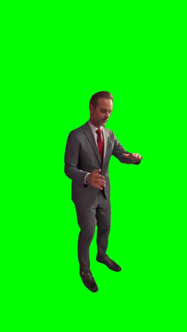 Aura farming anchorman green screen