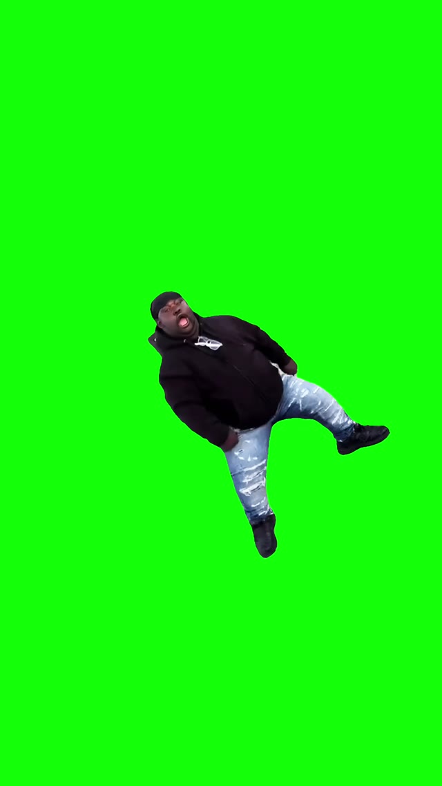 Aye aye aye dance green screen