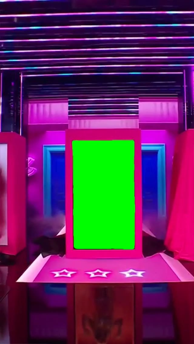 Barbie doll green screen