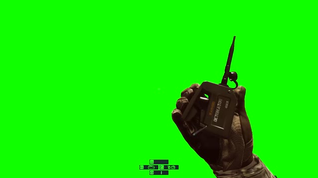 Battlefield 4 Throwing C4 green screen