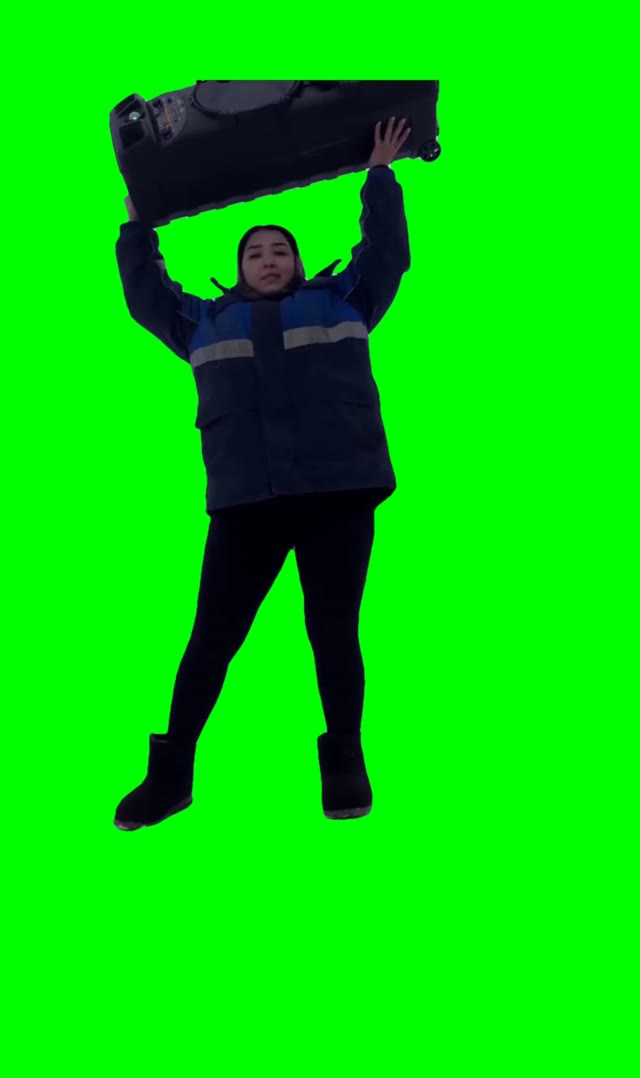 Big Speaker green screen