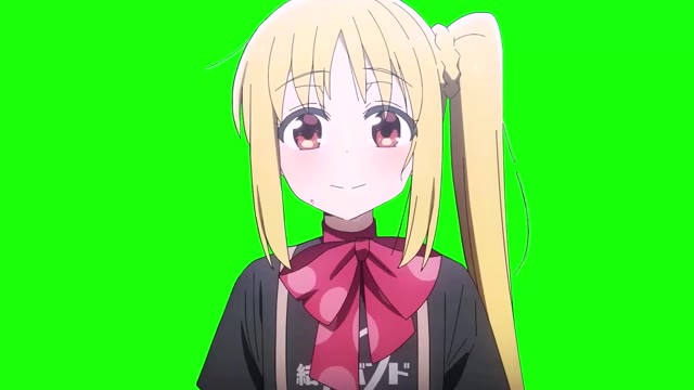 Bocchi The Rock Good Smile Nijika green screen