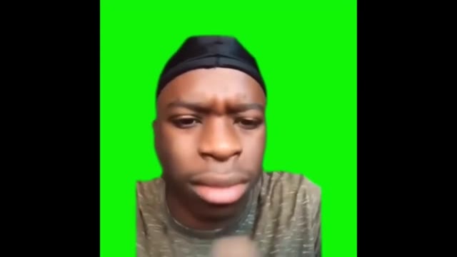 Boy has a seizure green screen