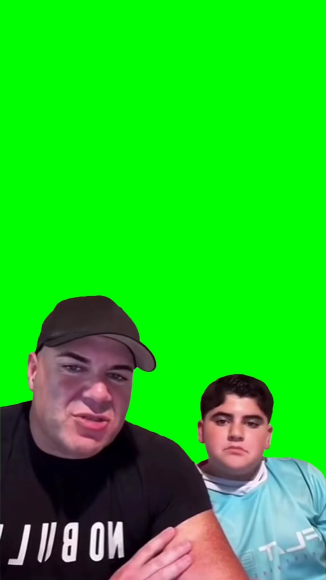 Brother gets 5 big booms green screen