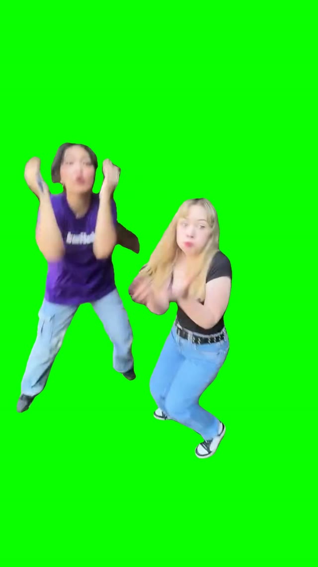 Catcalled by gooners green screen