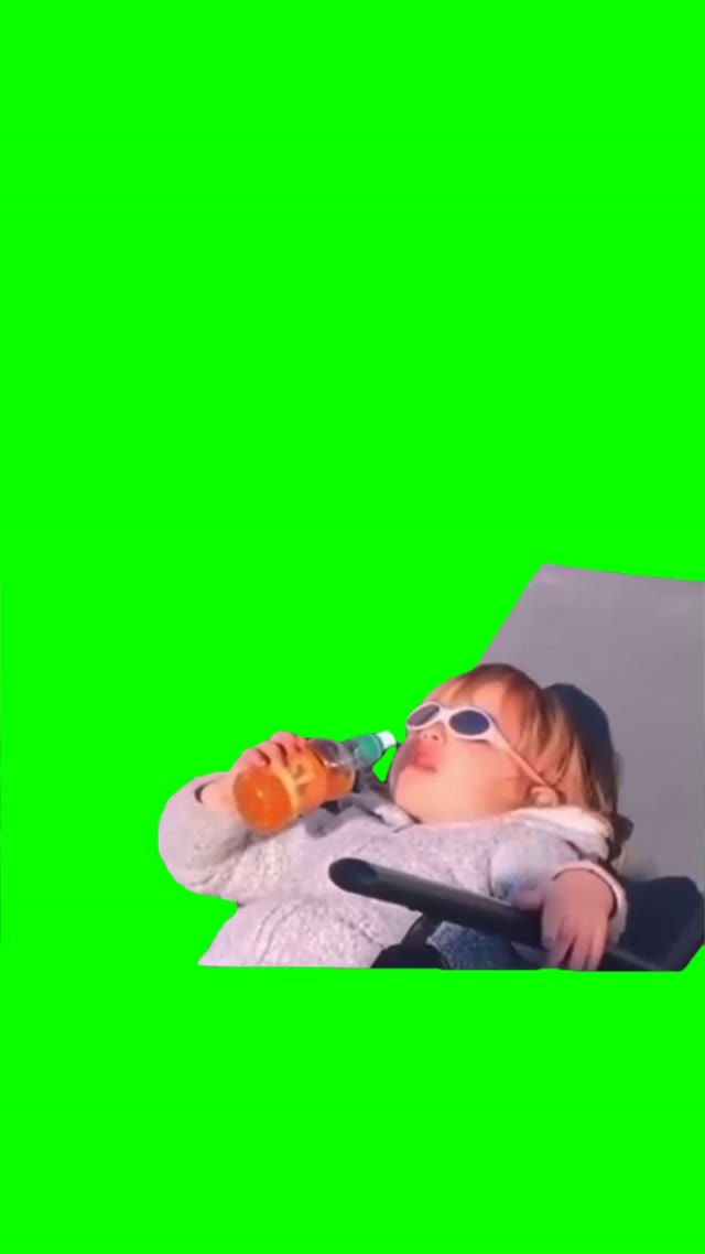 Catching vibes green screen