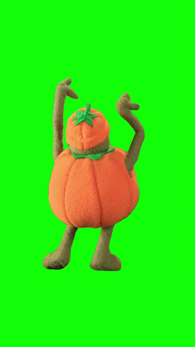 Chefs famous halloween dance green screen