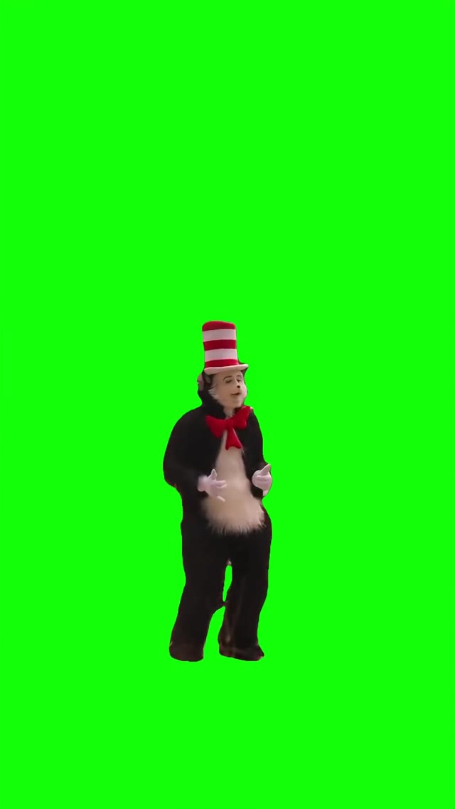 Chill dance  green screen