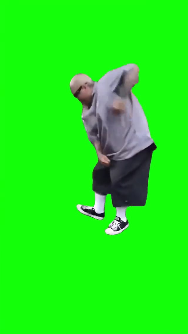 Cholo dance green screen
