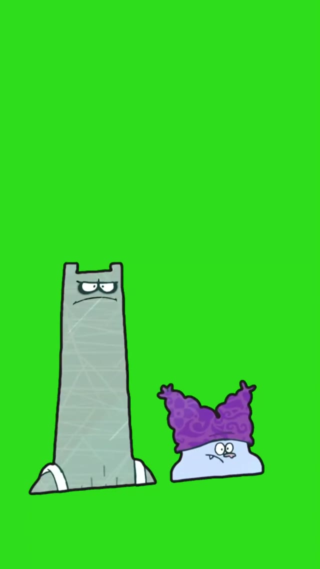 Chowder Last night I dreamed I was a bottle of ketchup green screen
