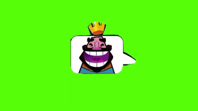 Clash Royale He He He Haw green screen