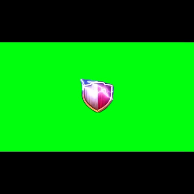 Clash of Clans Intro Logo green screen