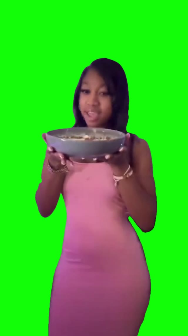 Cooking with Kya green screen