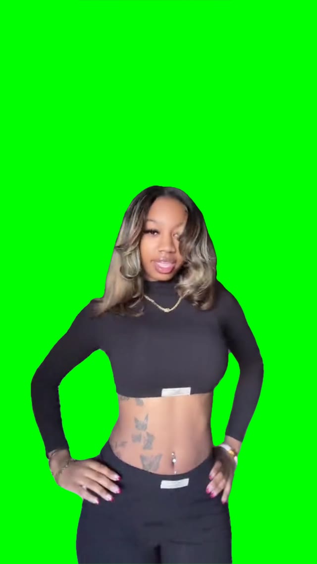 Cooking with Kya green screen