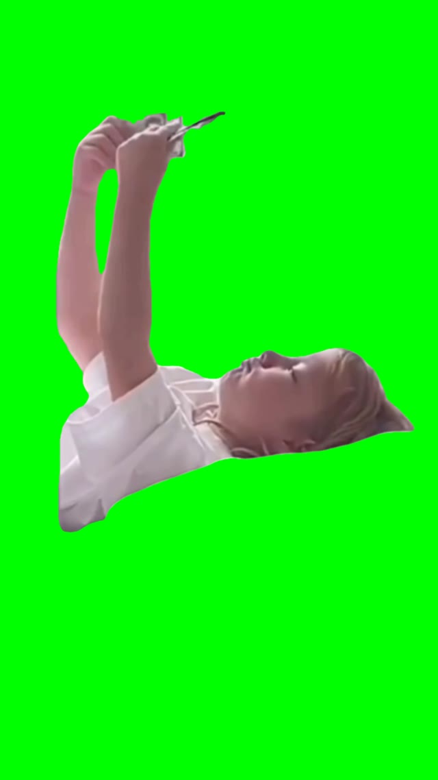 Counting money green screen
