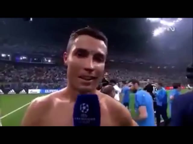 Cristiano Ronaldo Siuuu green screen