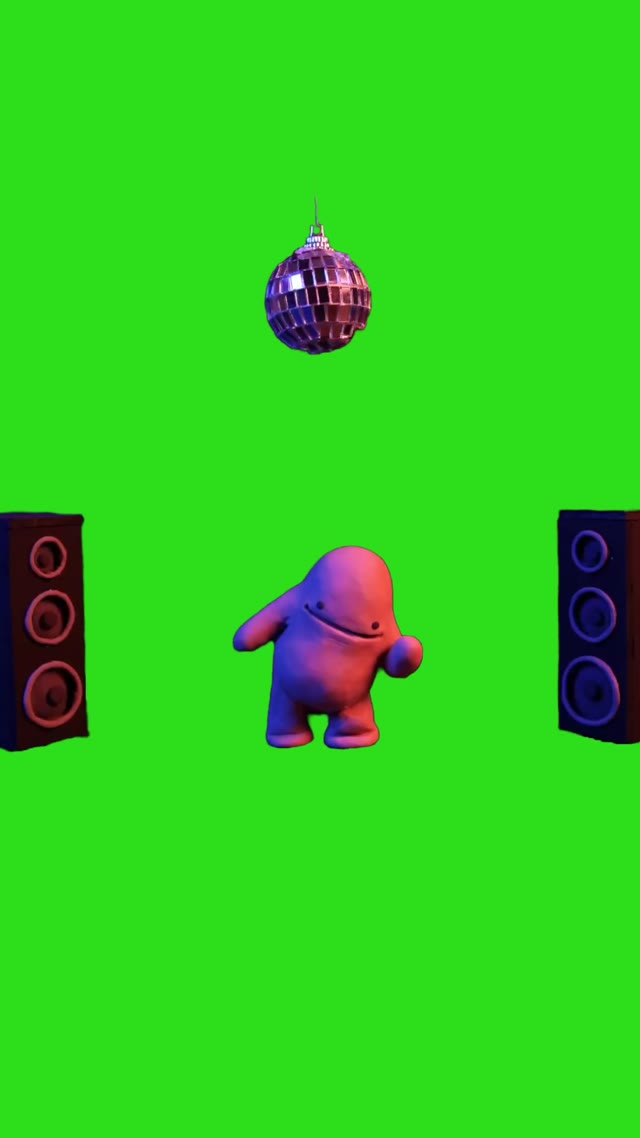DISCO BOI lol animation green screen