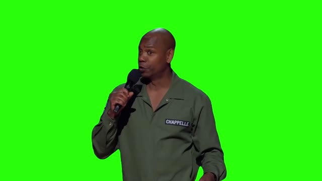 Dave Chappelle We know these roads Greeen screen green screen