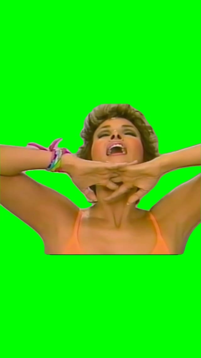 Dead to the world green screen