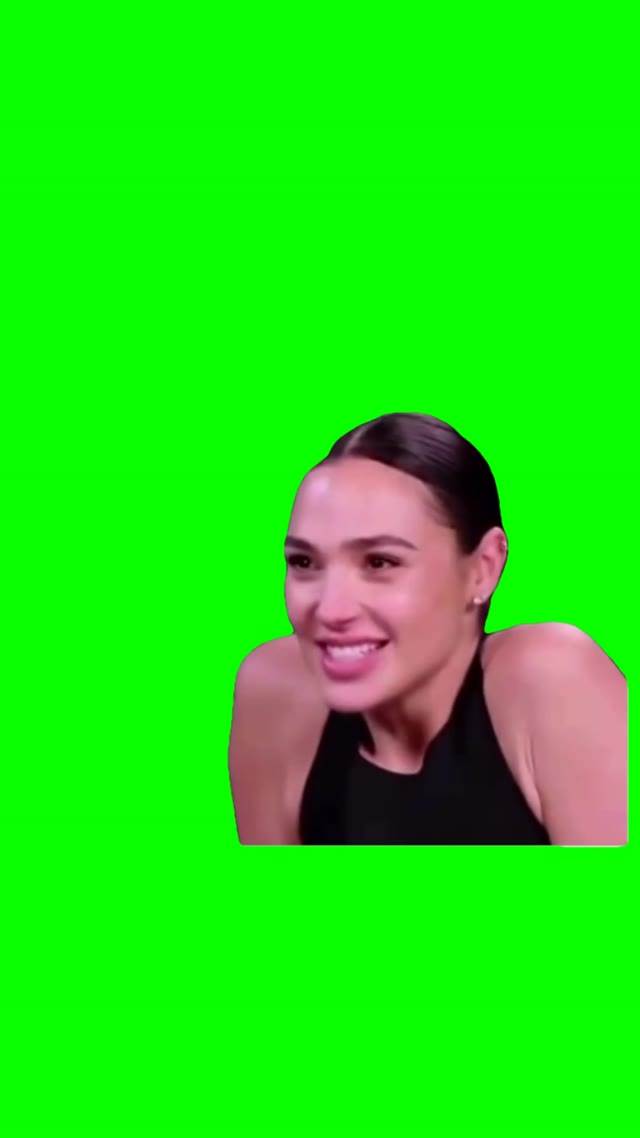 Diana prince spits green screen