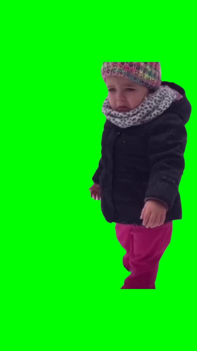 Do you like snow green screen