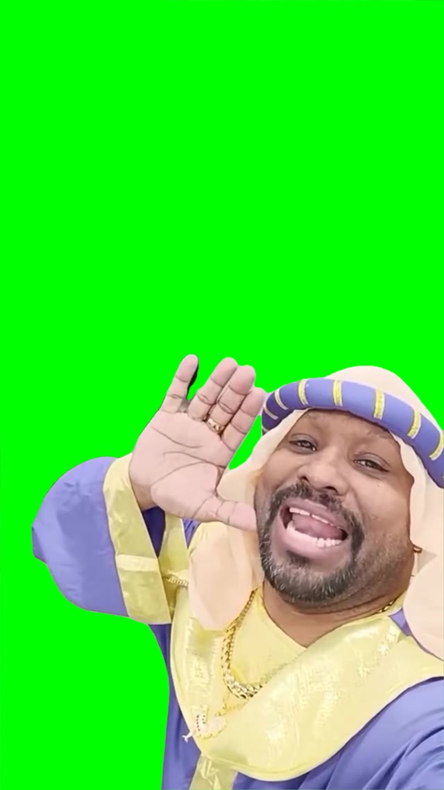 Don Pollo Salamalaykum green screen