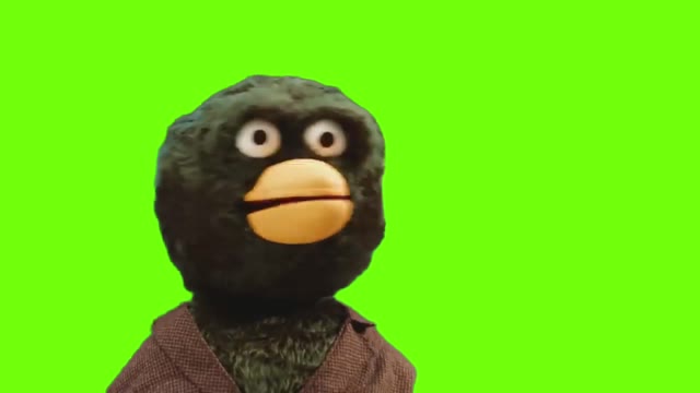 Dont Hug Me Im Scared chicken picnic green screen