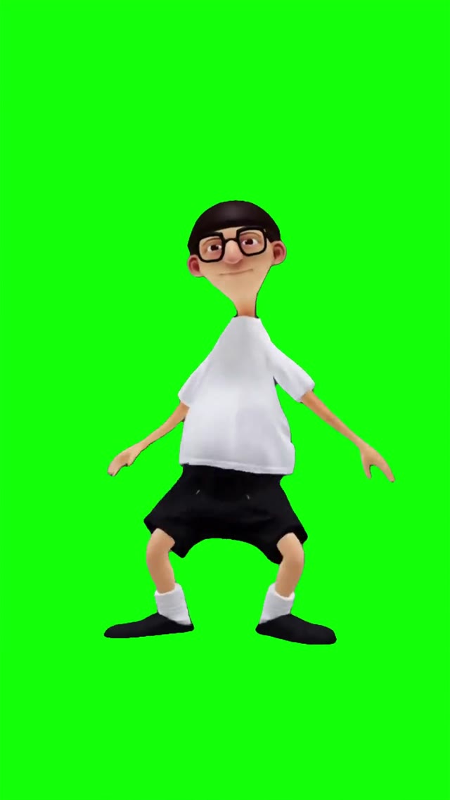 Dont hide dance green screen