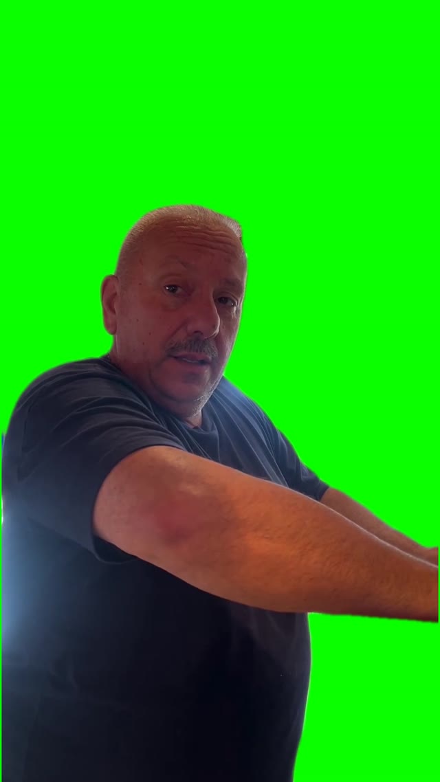 Dont tell me how to cook the sauce green screen