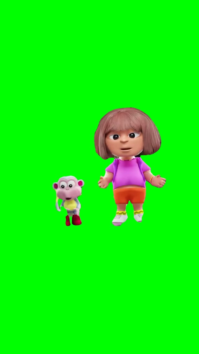 Dora P Diddy green screen