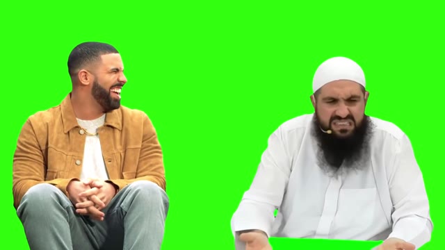 Drake laughing brother ehh green screen