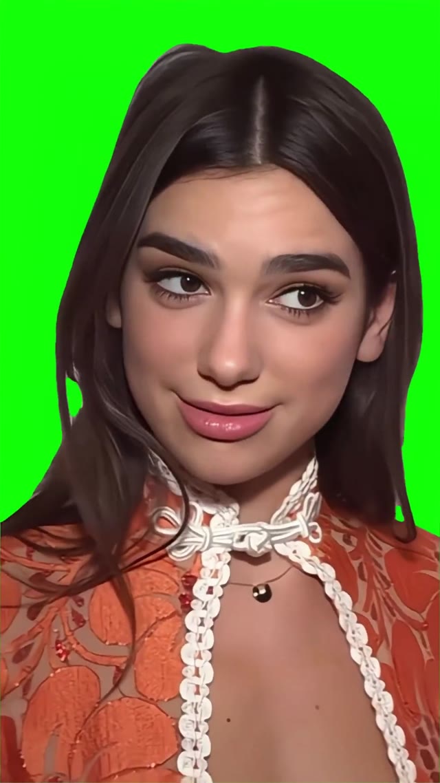 Dua lipa really green screen