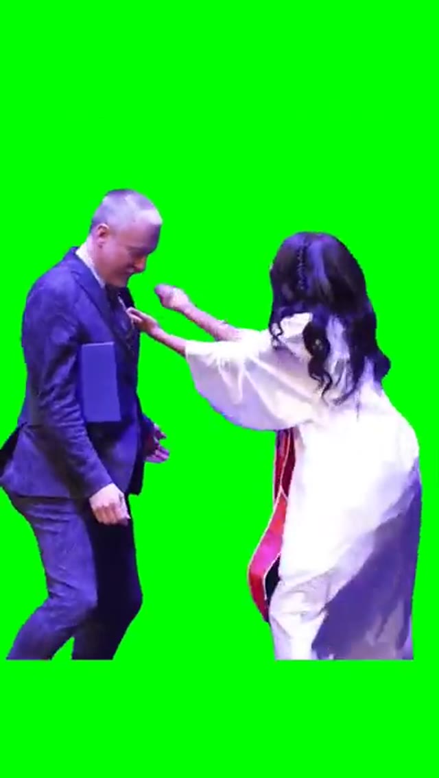 Eat it up  green screen