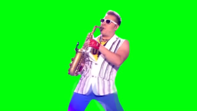 Epic Sax Guy green screen