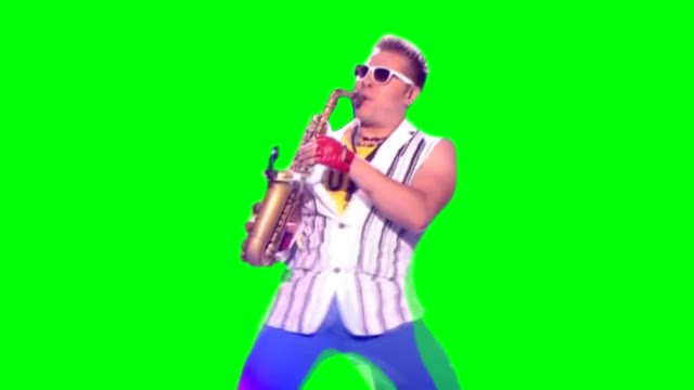 Epic Sax Guy green screen