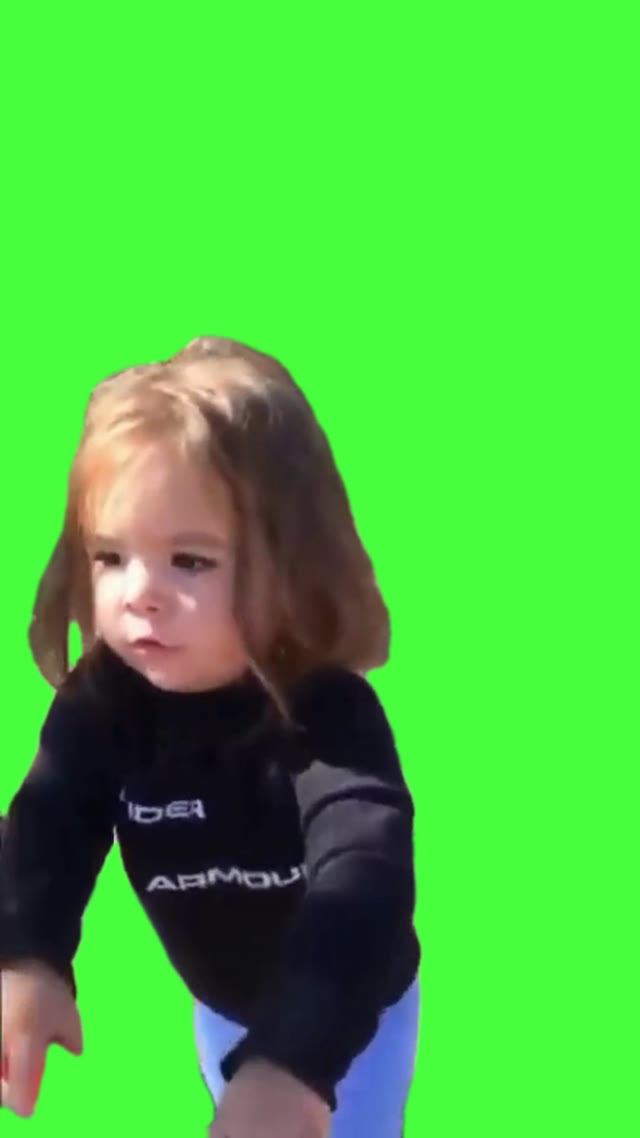 Evil laugh green screen