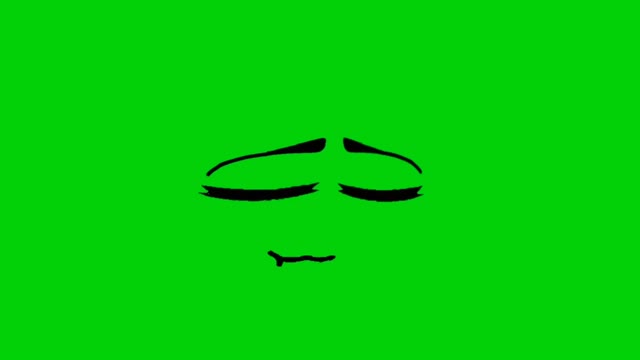 Eyes blue or brown cant remember Gacha green screen