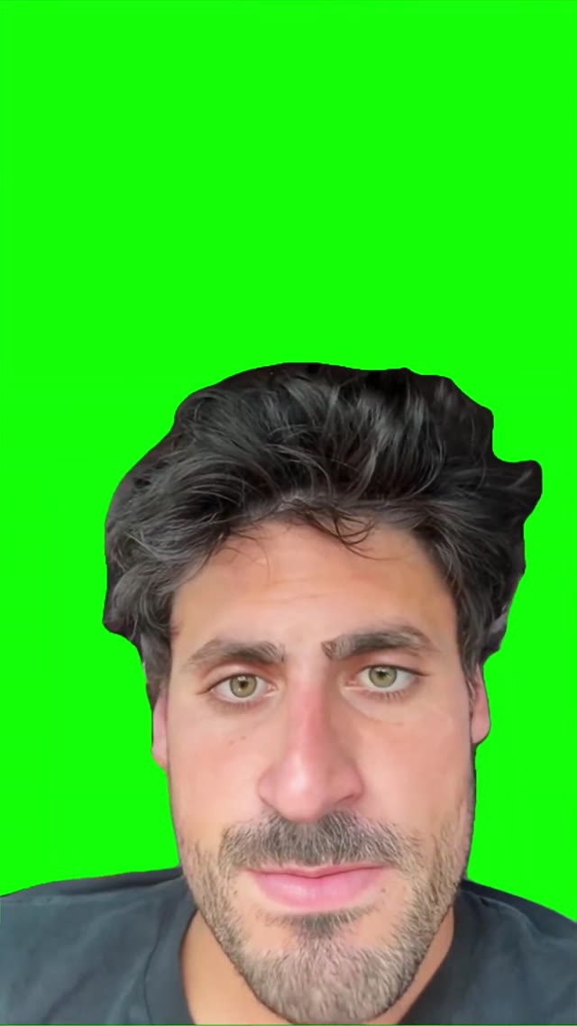 F you  green screen
