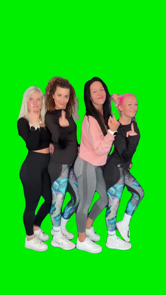 F you song green screen