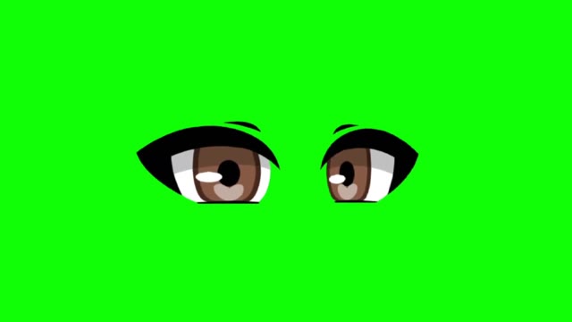 FNAF version Eyes blinking test green screen