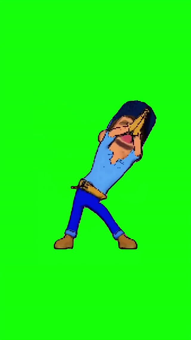 Fix it Felix dancing green screen