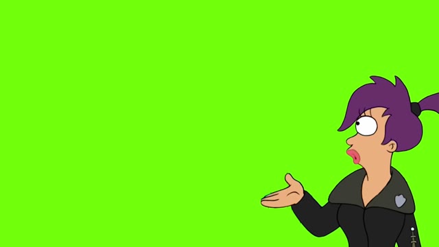 Futurama You gotta do what you gotta do green screen