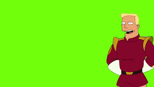 Futurama You wont have time for sleeping soldier green screen